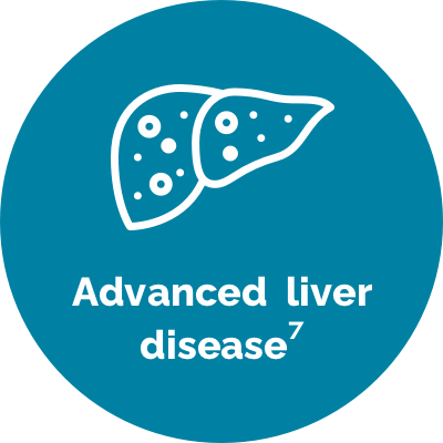 advanced liver disease
